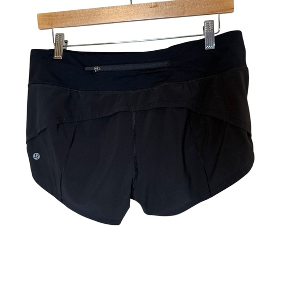 Lululemon Speed Up Shorts Black Lined 2.5" Women's Size 8 Athletic Fitness Gym - Picture 7 of 13